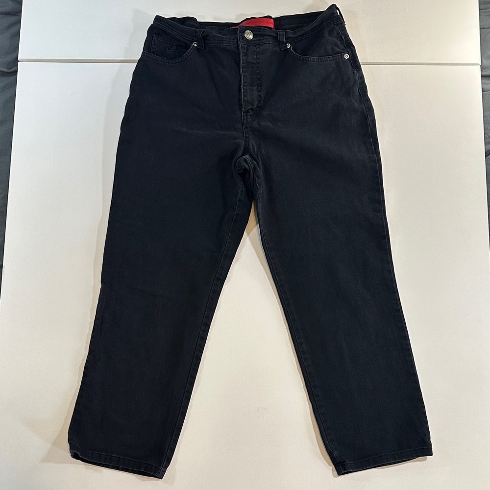 Gloria Vanderbilt Classic Straight Leg Dark Wash Jeans Women’s Size 10 W30” L25”